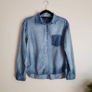 Uniqlo Denim Button Up Shirt